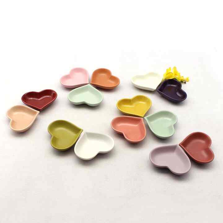 セラミック ハート ソースボウル［16色］