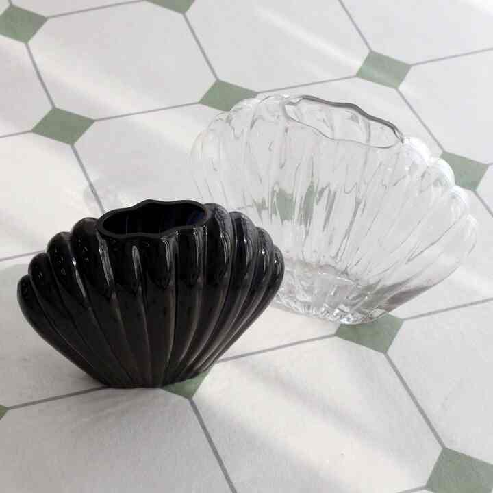 SHELL ガラス花瓶［2色］