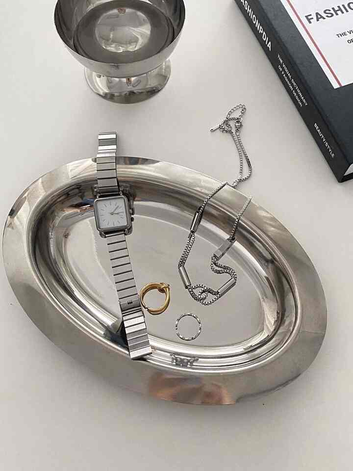 オーバルトレイ ステンレス［2サイズ］