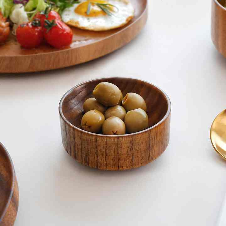 FRESH ウッド ソースボウル［2色］