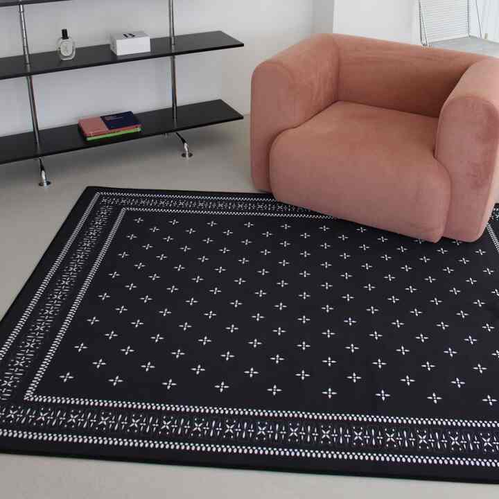 アンティーク 防水 ラグ［2サイズ］