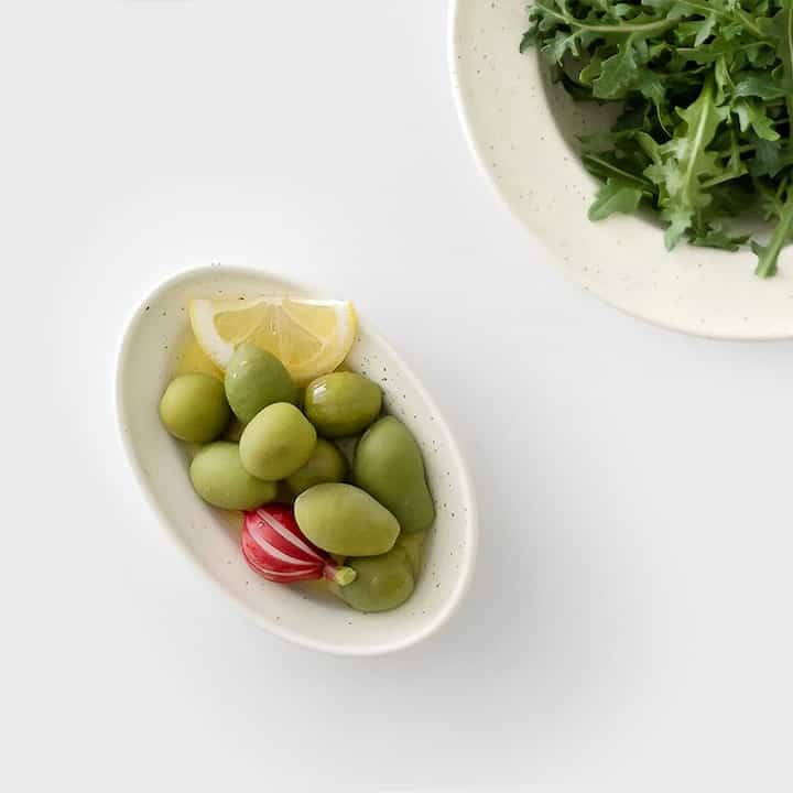 HERE オーバルプレート S［3色］