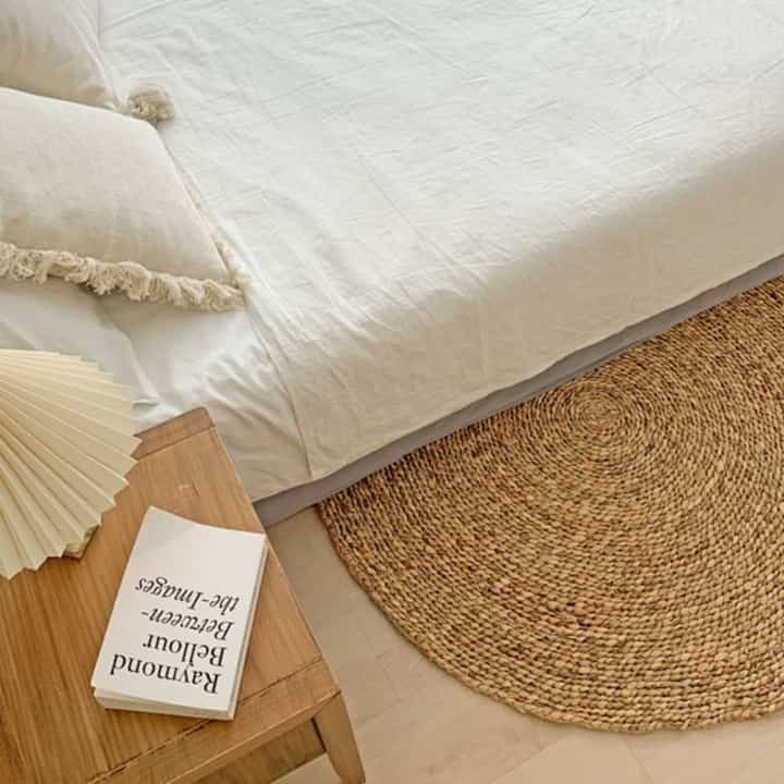 NATURAL 円形 ラグ［3サイズ］