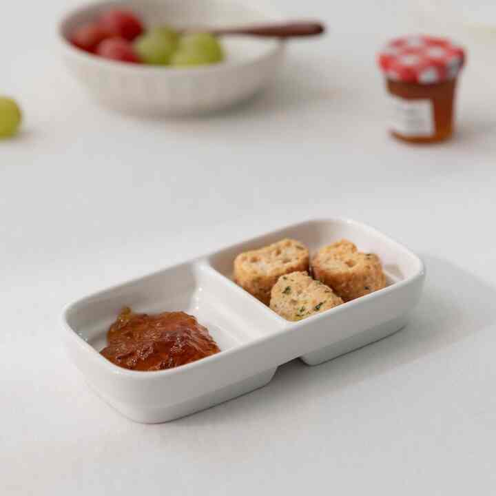 EASY&GOOD 二つ仕切りソースボウル