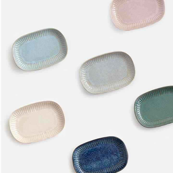 EVERYDAY 楕円皿 2点セット［6色］