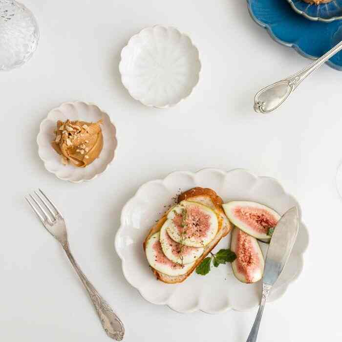 MARJA KURKI Kielo 長方形プレート＆ソースボウル2点 セット［2色］