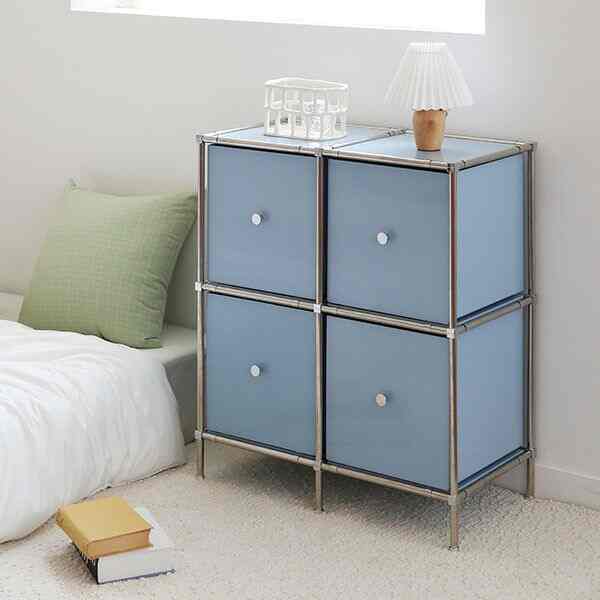 2段2列 モジュール チェスト 310 引き出し 4個［7色］