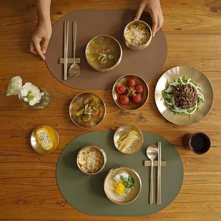 バンチャユギ（真鍮食器）ペアセット［2種］