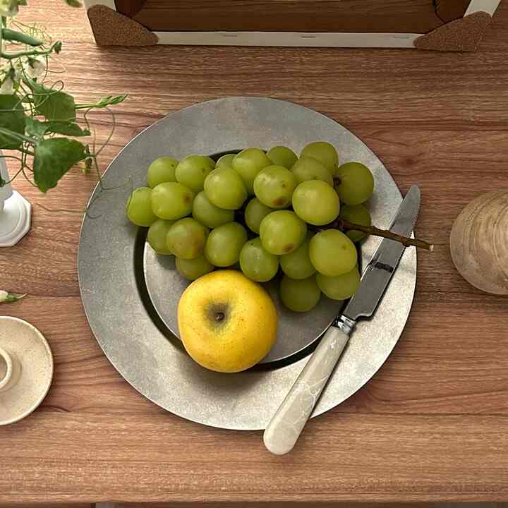 パサド マット ステンレス プレート L