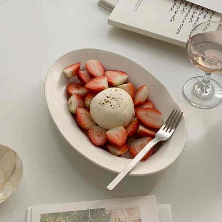 クリーム＆ペッパー プレート