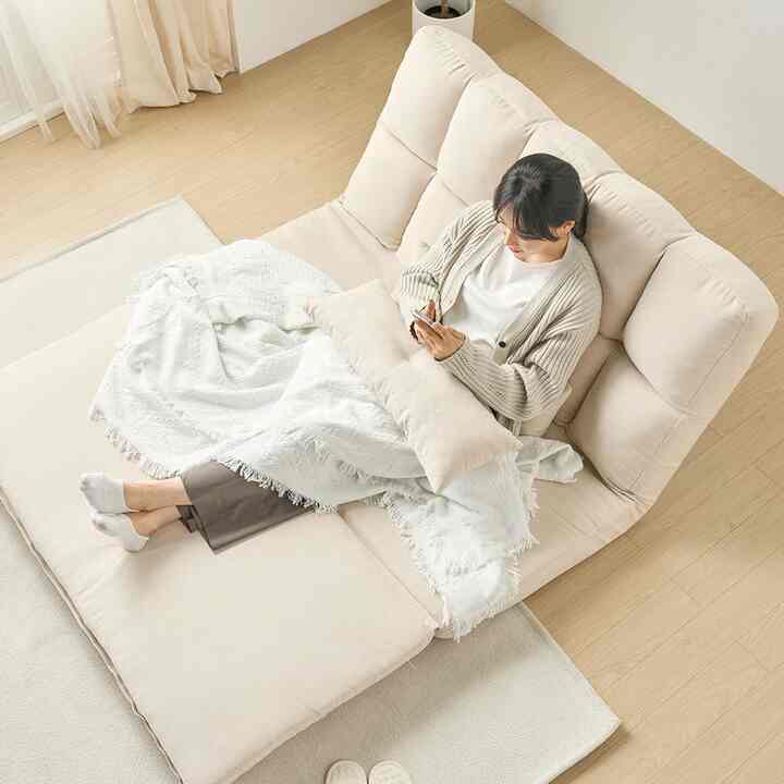 Cloud ソファベッド 2人掛け 017_3［3色］