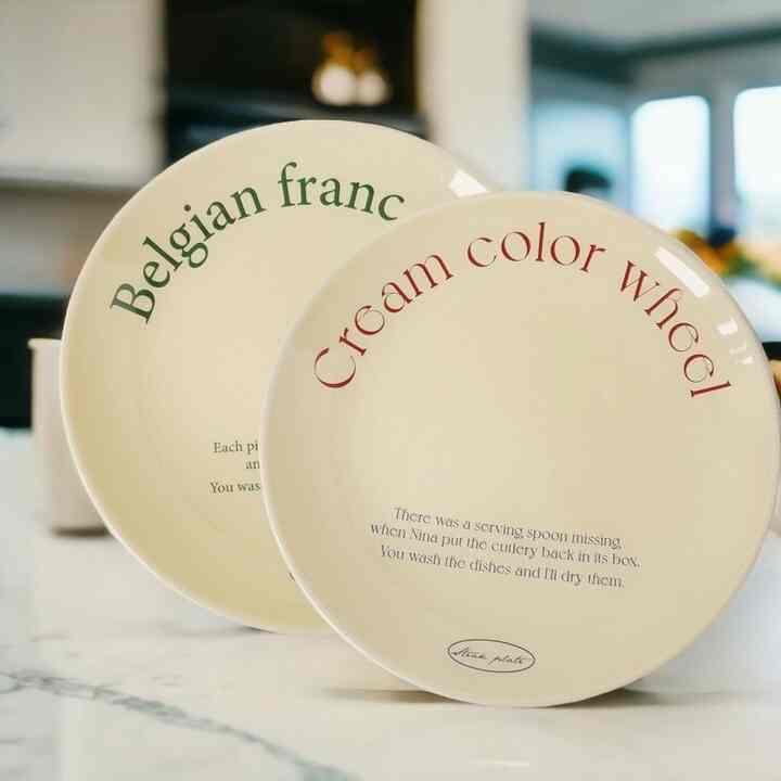 レタリング プレート 2枚セット［4種］