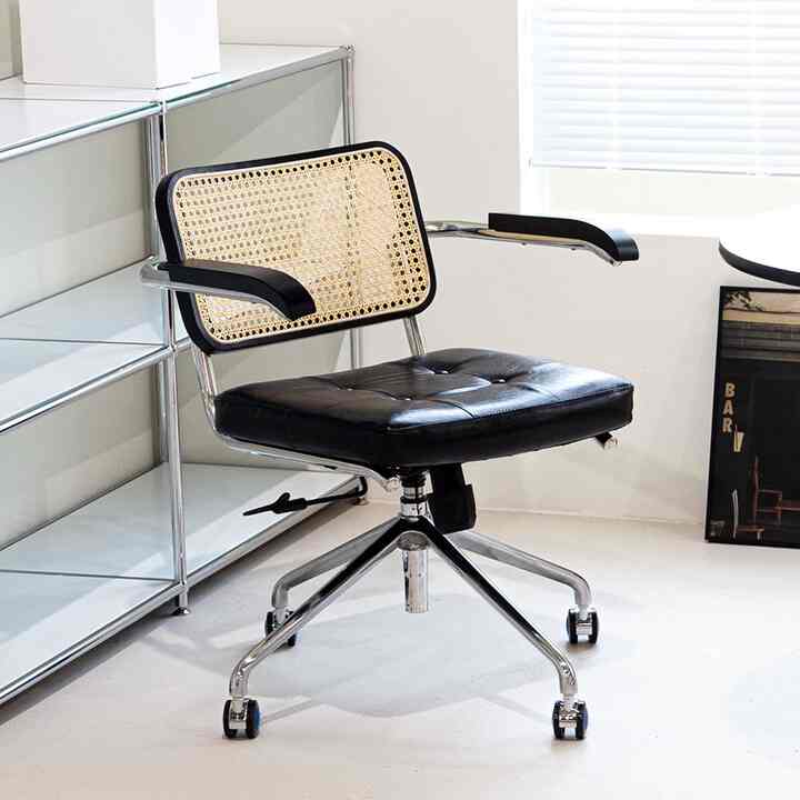 Cesca ラタン オフィスチェア［2色］