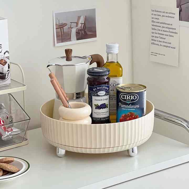 バター プリーツ 回転式 トレイ［2サイズ］