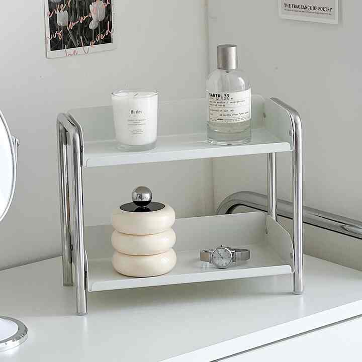 2段 スチール ミニ ラック［2サイズ］