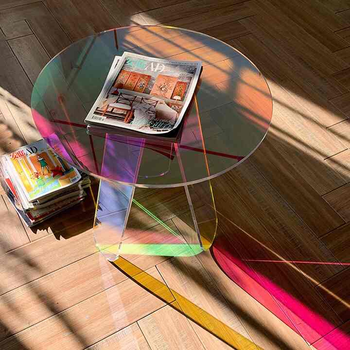 Hologram ラウンド テーブル 60cm［2色］