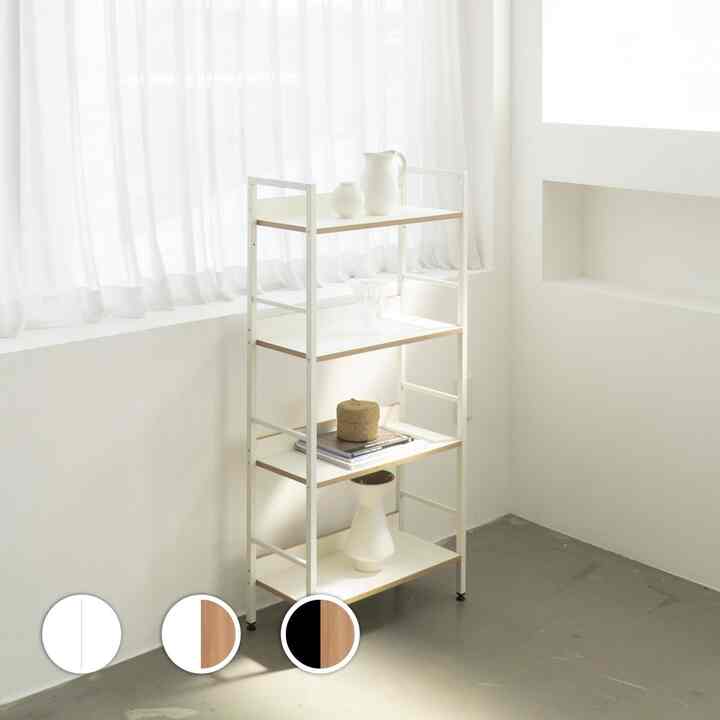 MAJOR 4段 本棚［3色］