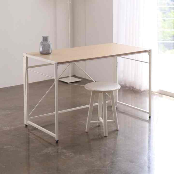 ALPHA MODERN FLAT 折りたたみ デスク 1260［2色］