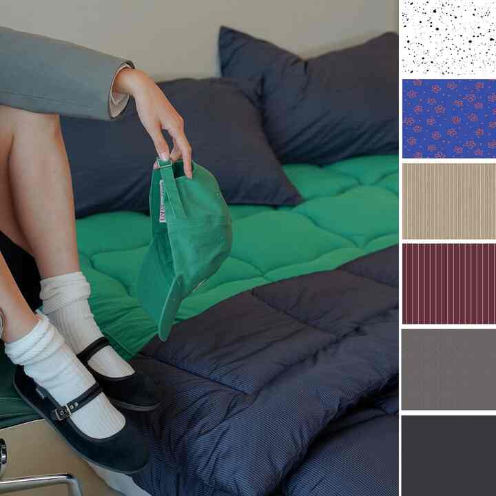 Deep sleep カバーのいらない布団セット［6色・2サイズ］