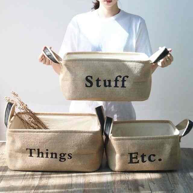 ファブリック バスケット［4サイズ］