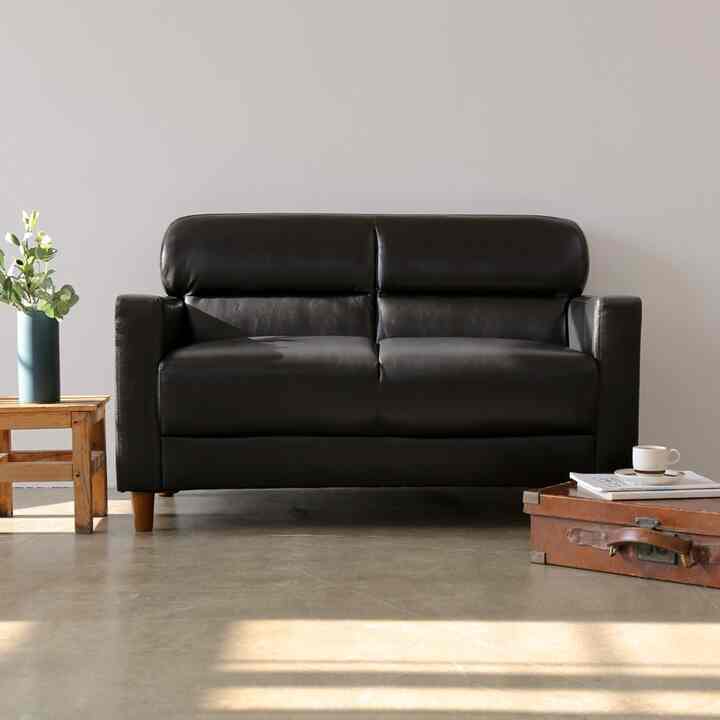 chester ブラック 2人掛け ソファ