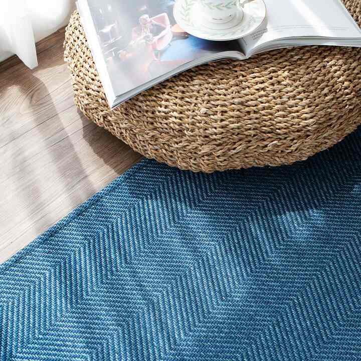 ヘリンボーン ラグ［4色・8サイズ］