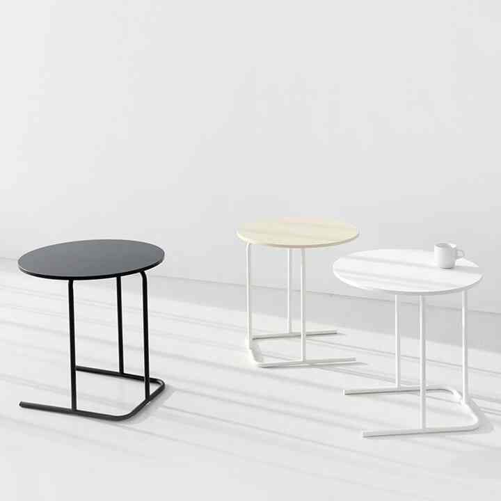 DUGED サイドテーブル 円形 55cm［3色］