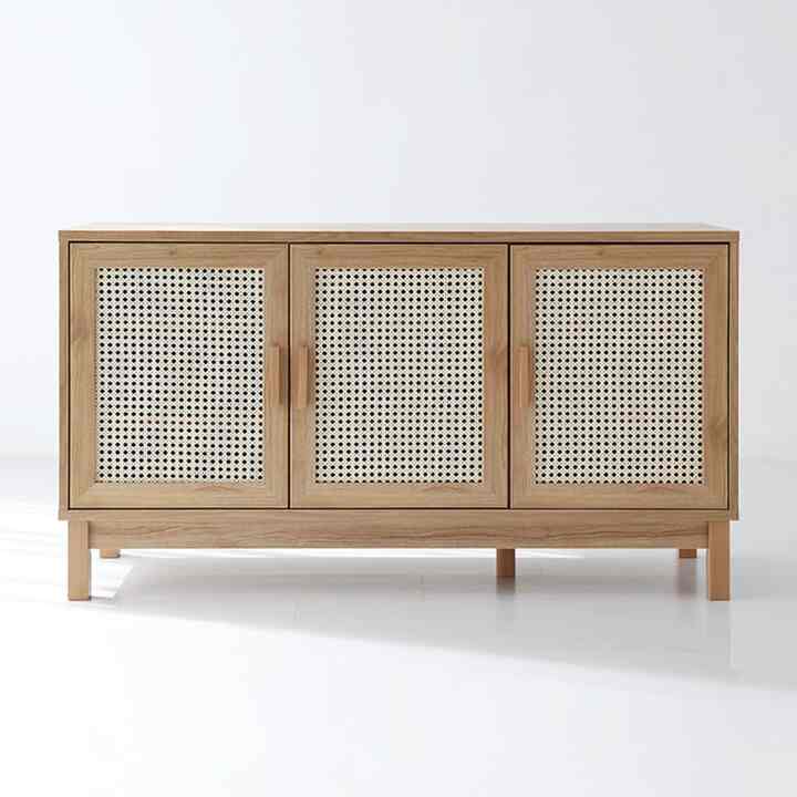 BENTAN 3ドア 収納棚 横型［2色］