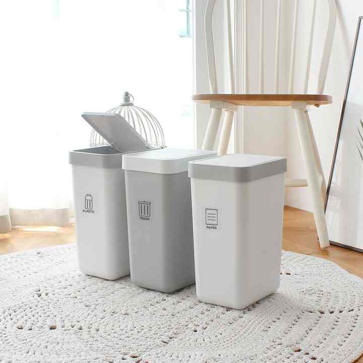 ワンタッチ ゴミ箱 10L［4色］