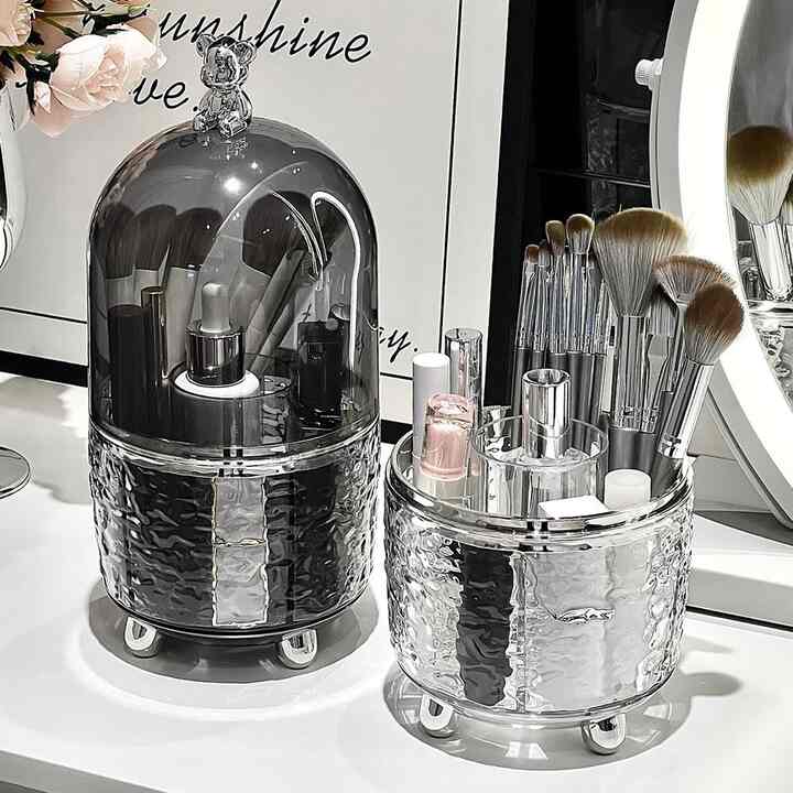 シルバーベア 回転 ブラシスタンド［2色］