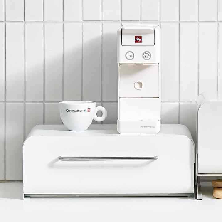 MUDITA Be White ワイド スチール 収納ボックス 低いタイプ 40cm