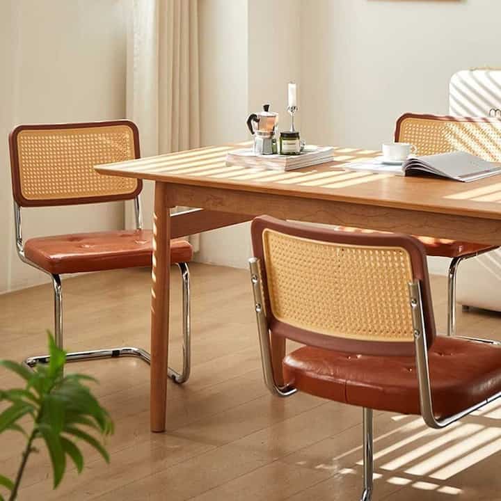 ラタン チェア 2脚セット