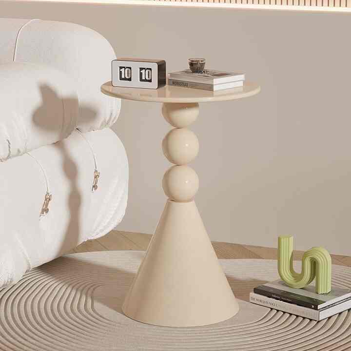 ラウンド サイドテーブル［2色］