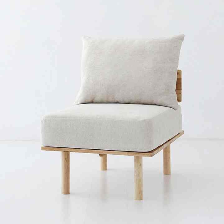 BENKU 1人掛け ソファ ウッド