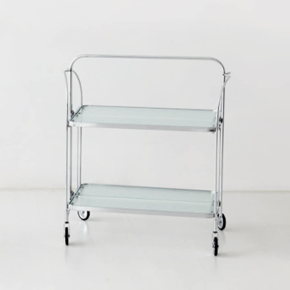 IKEA JÄRLÅSA イェルローサ ソファサイドテーブル キャスター付き［2色