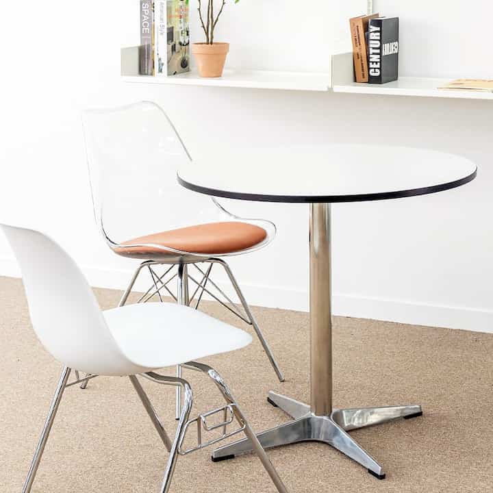 FLOWING PLUS 円形 テーブル 70cm［4色］