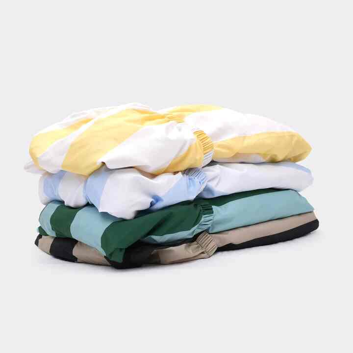 ボールド ストライプ ボックスシーツ［4色・3サイズ］