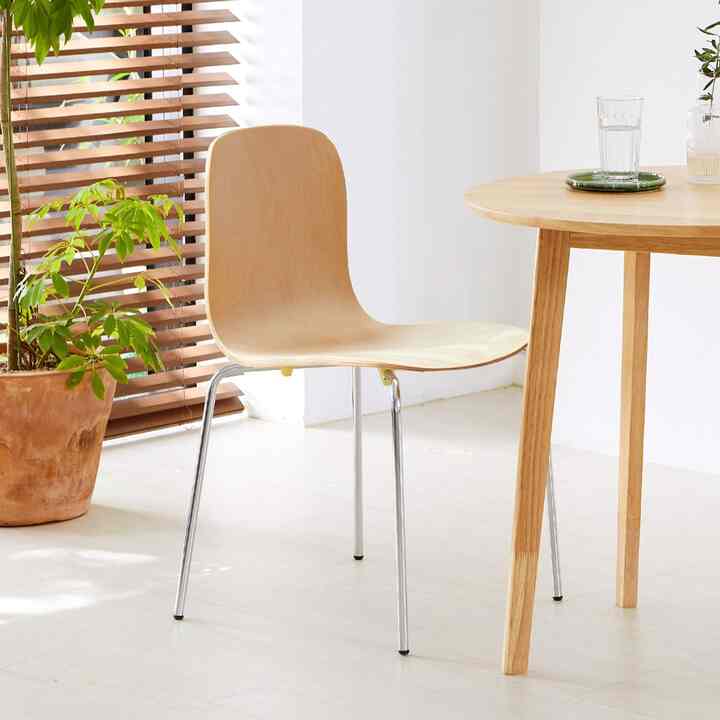 モダン ウッド 椅子［2色・4種］