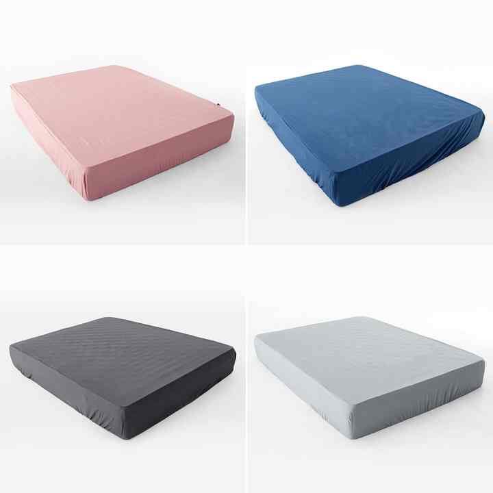 semi washing ボックスシーツ［6色・2サイズ］