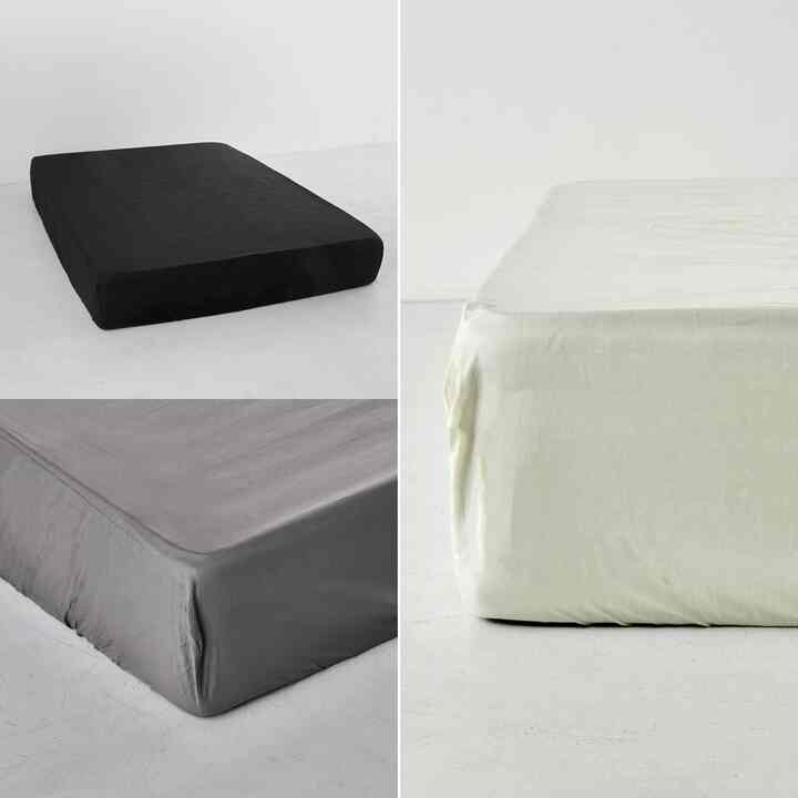 Basic ボックスシーツ［3色・2サイズ］