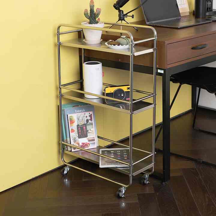 ステンレス 3段 ワゴン