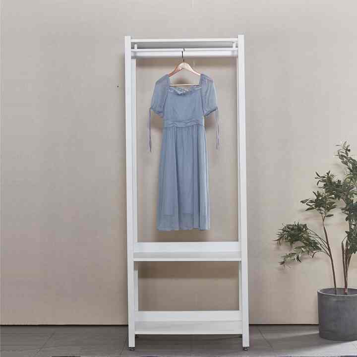 CUBE ハンガーラック 80cm 1段［2色］