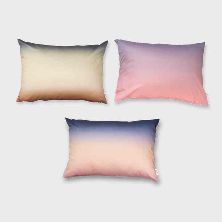 Sunset グラデーション 枕カバー［3色］