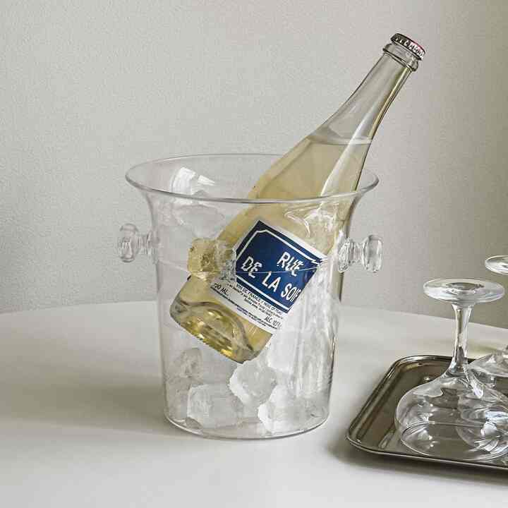 クリア アイスバケツ［2サイズ］