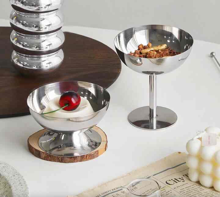 ステンレス デザートボウル