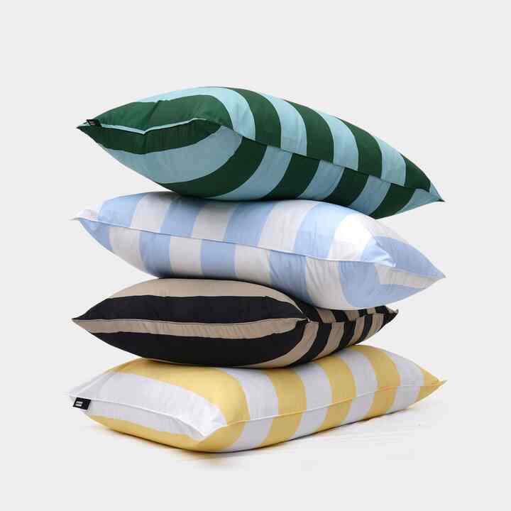 ボールド ストライプ 枕カバー［4色］