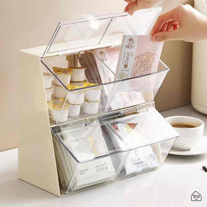 4マス オーガナイザー［2色］