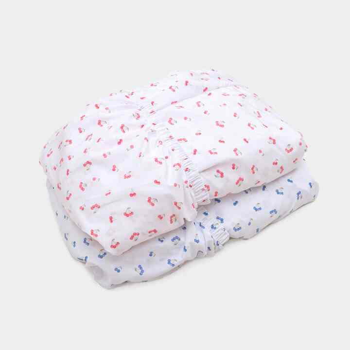 チェリー ボックスシーツ［2色・3サイズ］