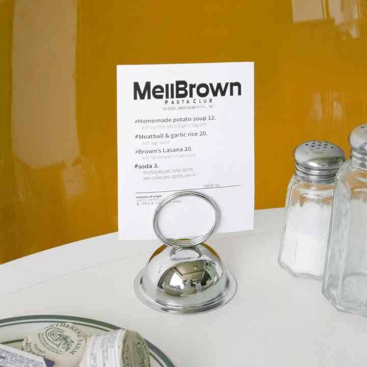 bell メニュースタンド