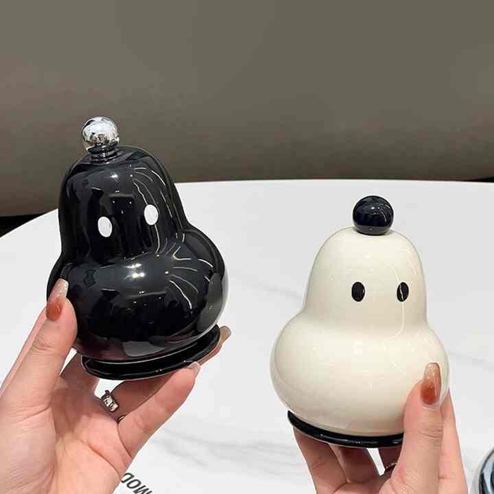 アクリル 綿棒ケース 2点セット［2色］